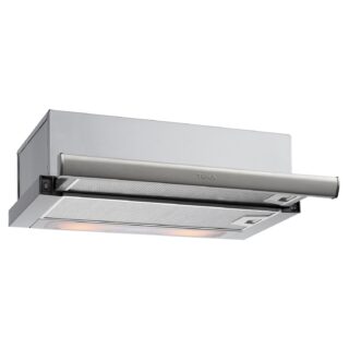 TEKA - Campana TL 6420.2 con 1 motor, C, 360m3, 57dB, 2+1 velocidades, mecánico, automática, frente acero inoxidable, 2 LED, 60cm