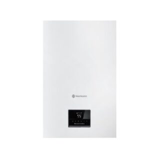 HERMANN - Kit caldera de condensación MicraCom Condens 28-AS/1 gas natural 28kW mixta mural clase A/A ACS clase XL