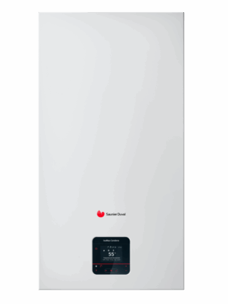 SAUNIER DUVAL - Caldera IsoFast H-Condens 35 con MiSet radio + MiGo Link 892x470x397mm clase energética A/A/XL