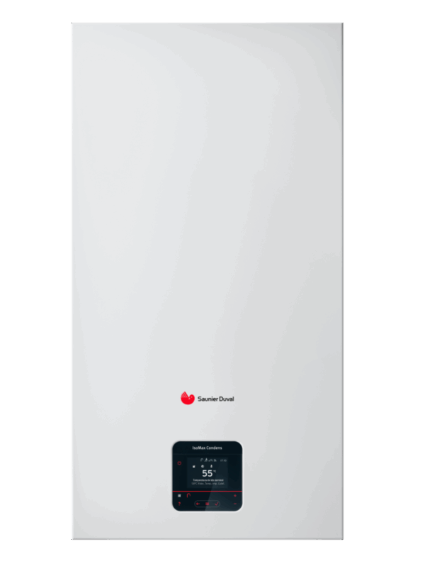 SAUNIER DUVAL - Caldera IsoFast H-Condens 35 con MiSet radio + MiGo Link 892x470x397mm clase energética A/A/XL