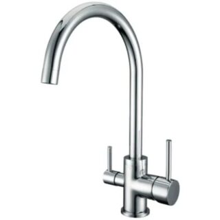 BORRAS - Monomando para cocina 3 vías OSMOSIS caño curvo